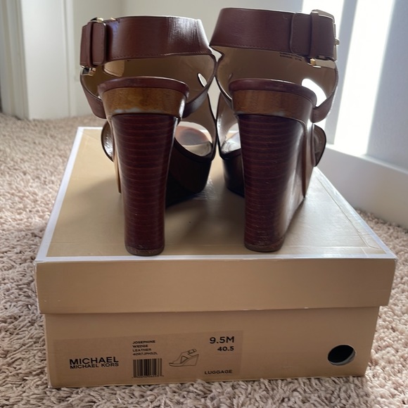 Michael Kors Josephine leather wedge - Picture 5 of 10